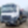 Mercedes truck in construction site