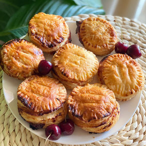 Puff Pastry with Cherry Filling Recipe