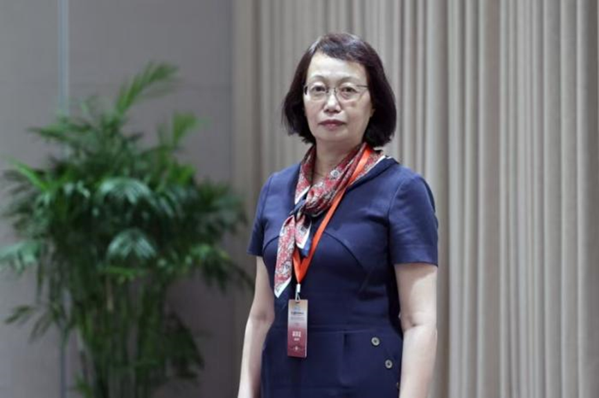 法国汉学家白志敏 卞正锋 摄