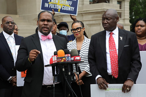Attorney Gerald Griggs and Ben Crump calls for more Mental Health funding in Georgia