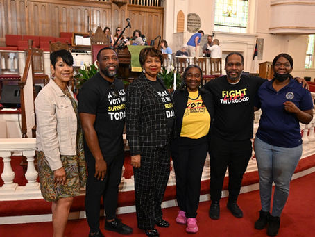 Hundreds of concerned citizens, faith leaders, civil rights advocates, and community organizations gathered at the Georgia State Capitol to send a clear message to lawmakers: Georgia's voters deserve fair representation, transparency, and a voice in any effort that could impact their voting power.  The march and advocacy day, organized by a coalition of civil rights organizations, clergy, and community leaders, focused on opposition to proposed redistricting efforts that many believed could undermine the voting strength of communities across Georgia.