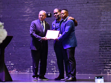 Georgia NAACP President Gerald Griggs Recognized by Congressman Sanford Bishop at Albany NAACP Freedom Fund Gala; honoring the legacy of service.