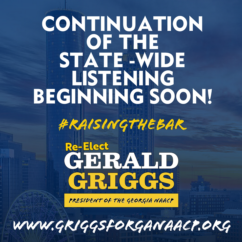 President Gerald Griggs continues his StateWide Listening Tour