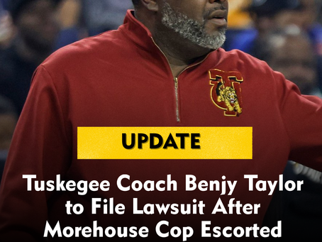 Tuskegee coach Benjy Taylor to sue Morehouse, police after incident