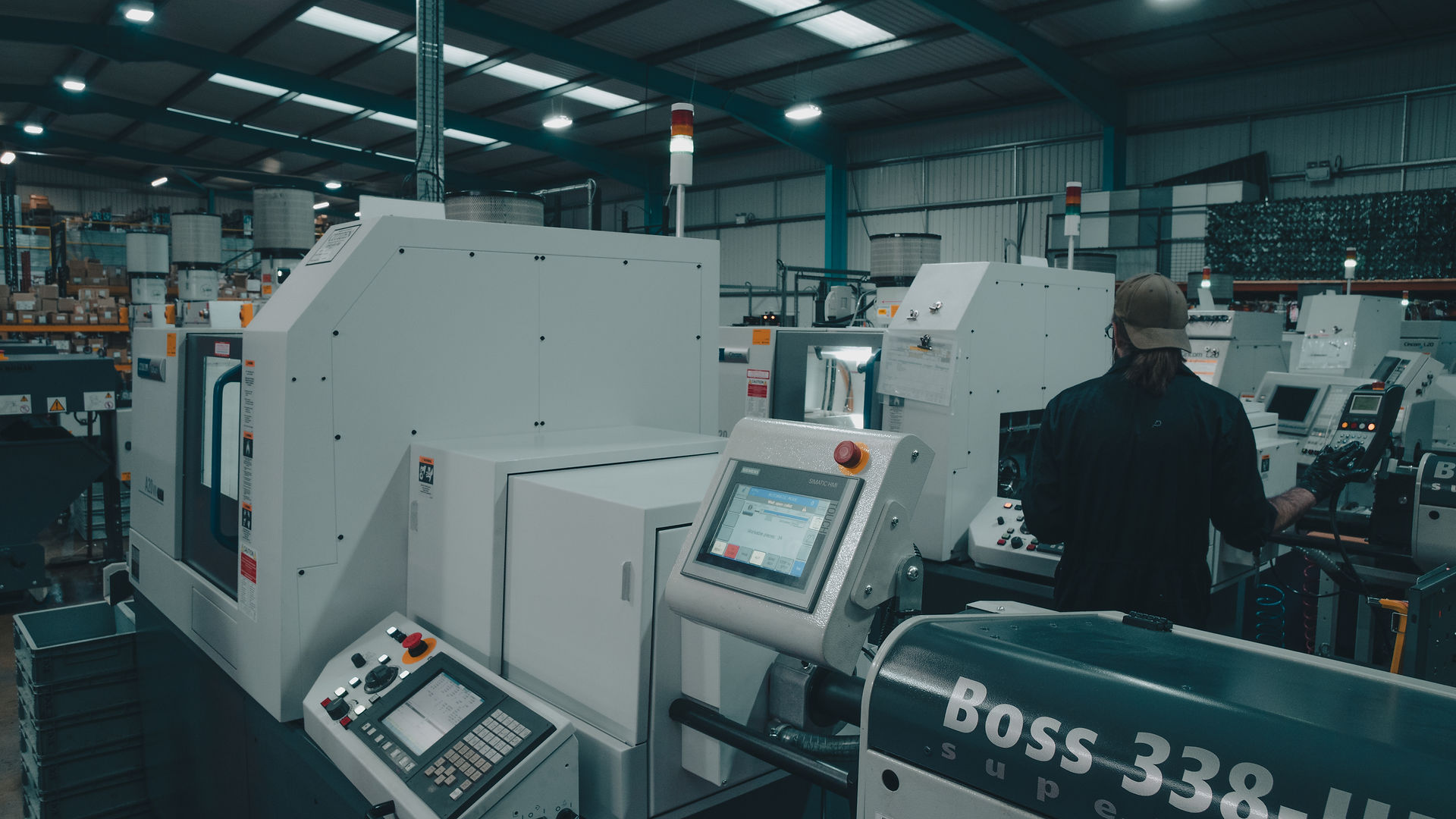 CNC Machine at Technifast Corby