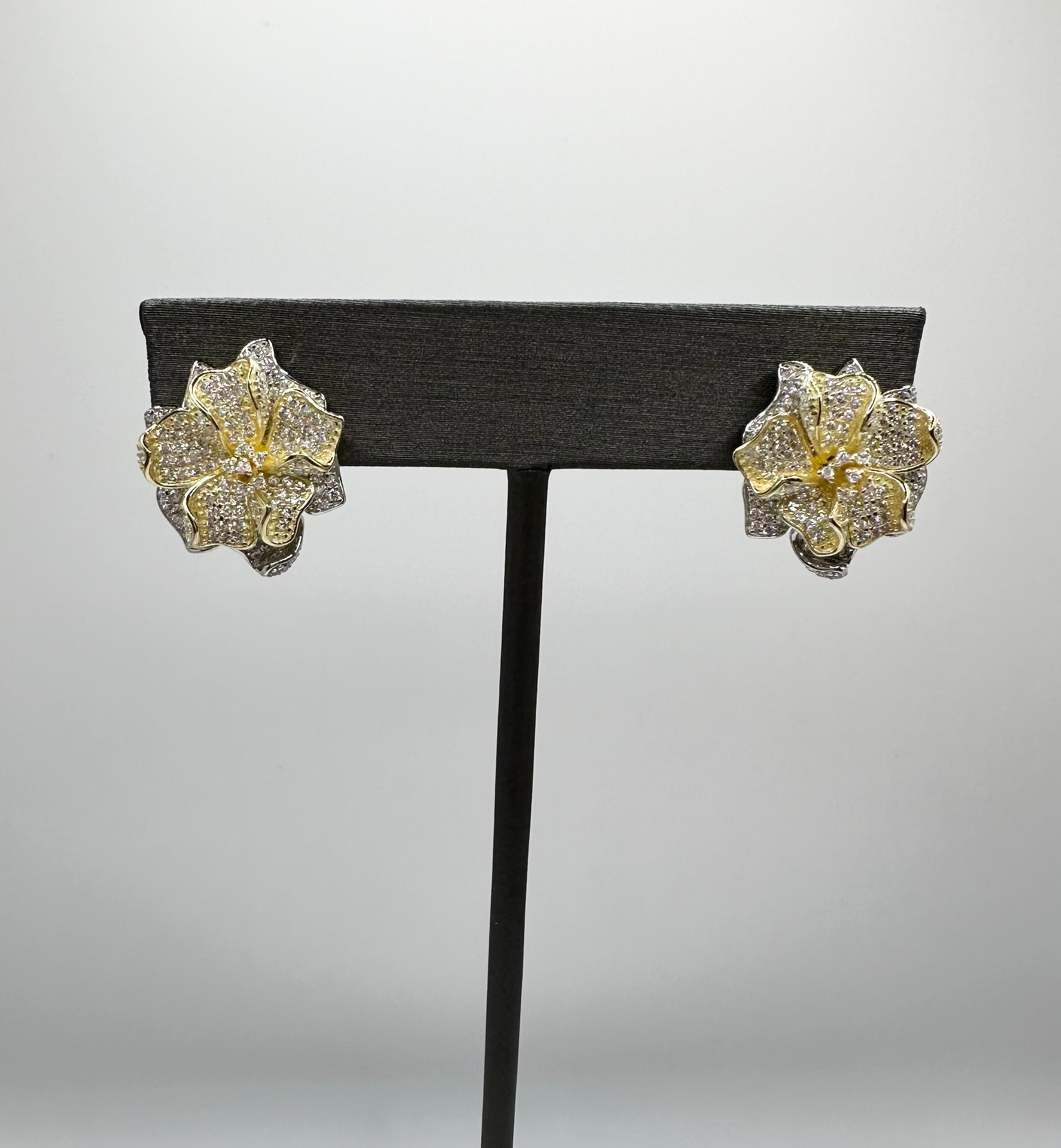 Jackie-O Floral Earrings
