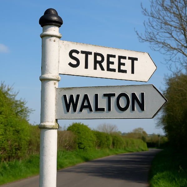 SEO Street — Street - Walton Road Sign