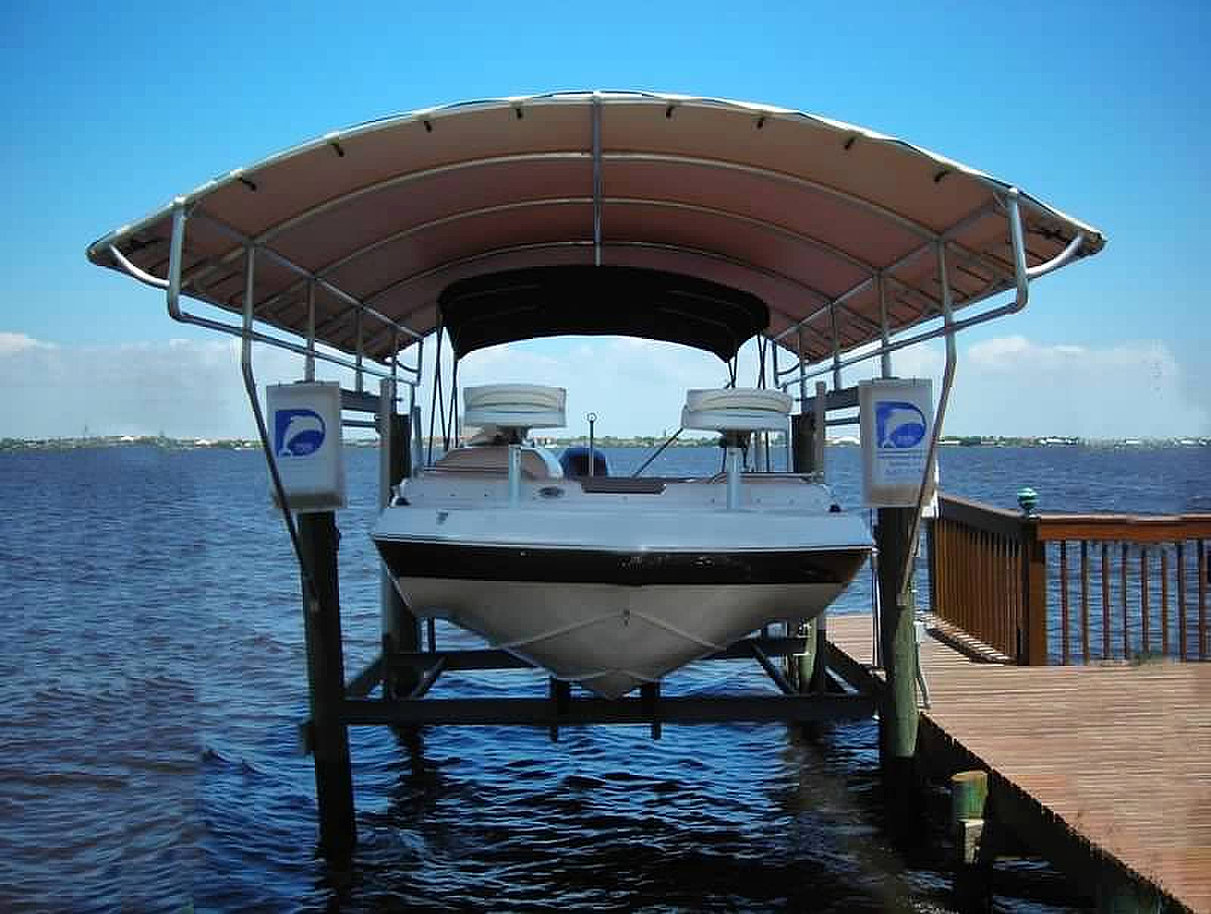 boat lift covers and canopies by waterway