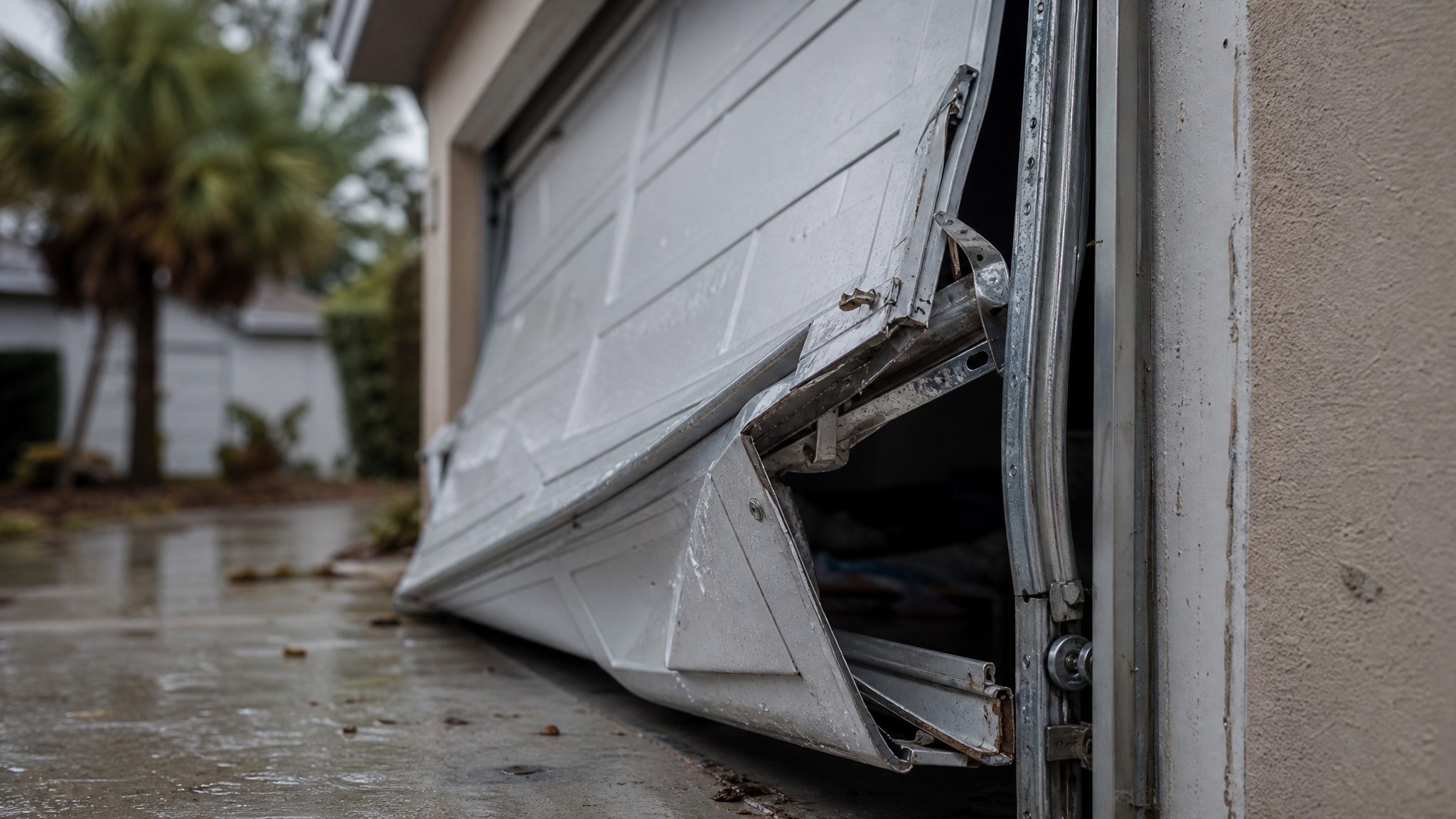 Garage Door Repair Vs Replacement After Hurricane Damage
