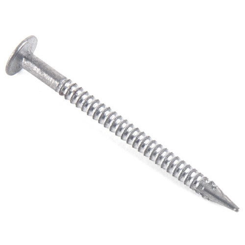 STAINLESS STEEL RING SHANK ROOFING NAILS 1 1/2 IN. (25 IB BOX