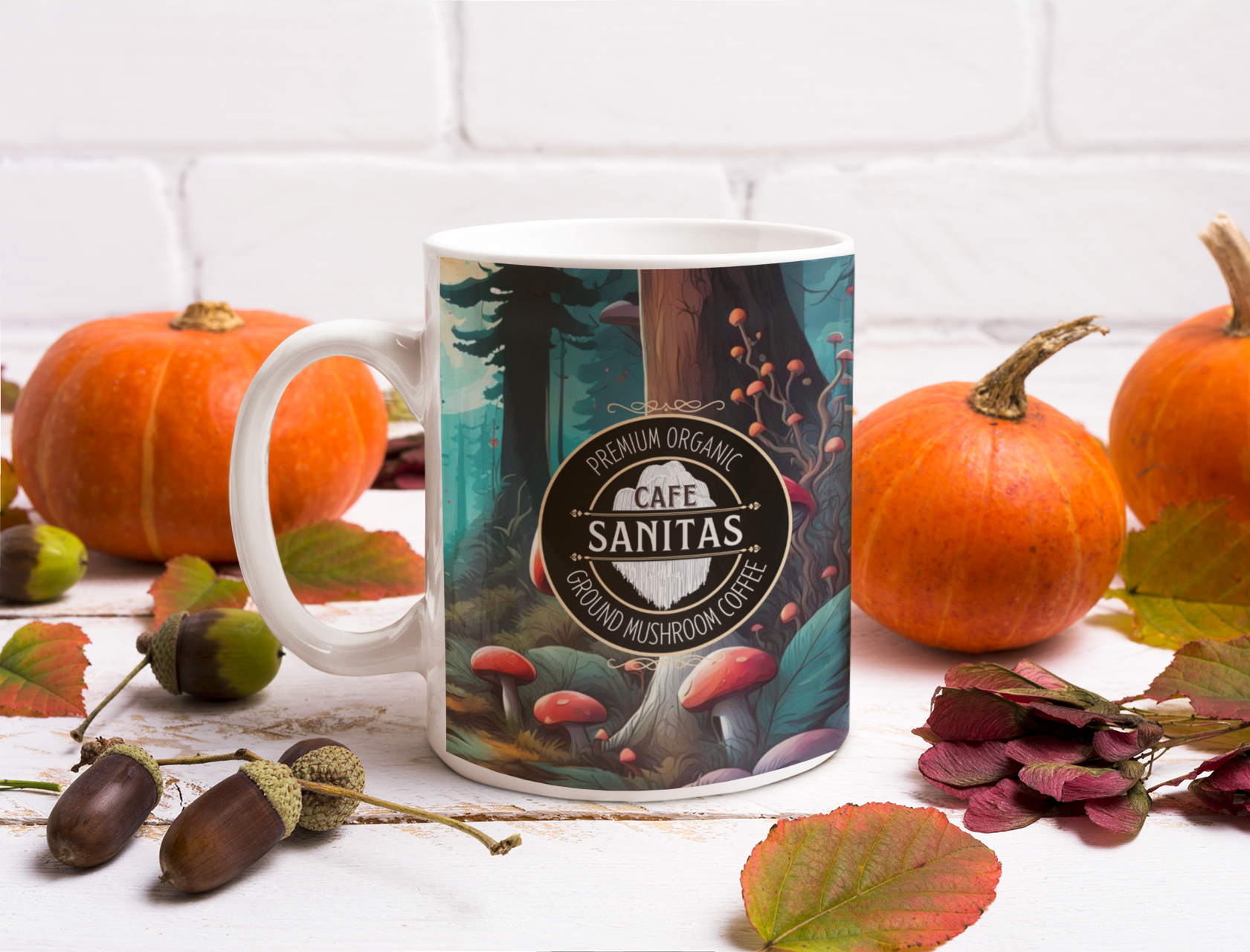 Mushroom Nights Coffee Mug