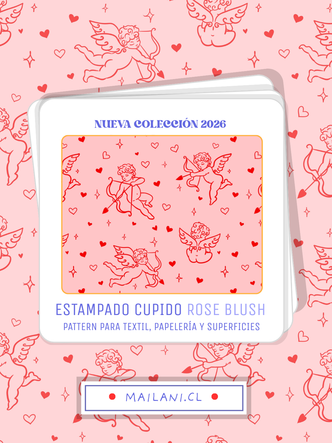 PACK ESTAMPADO CUPIDO