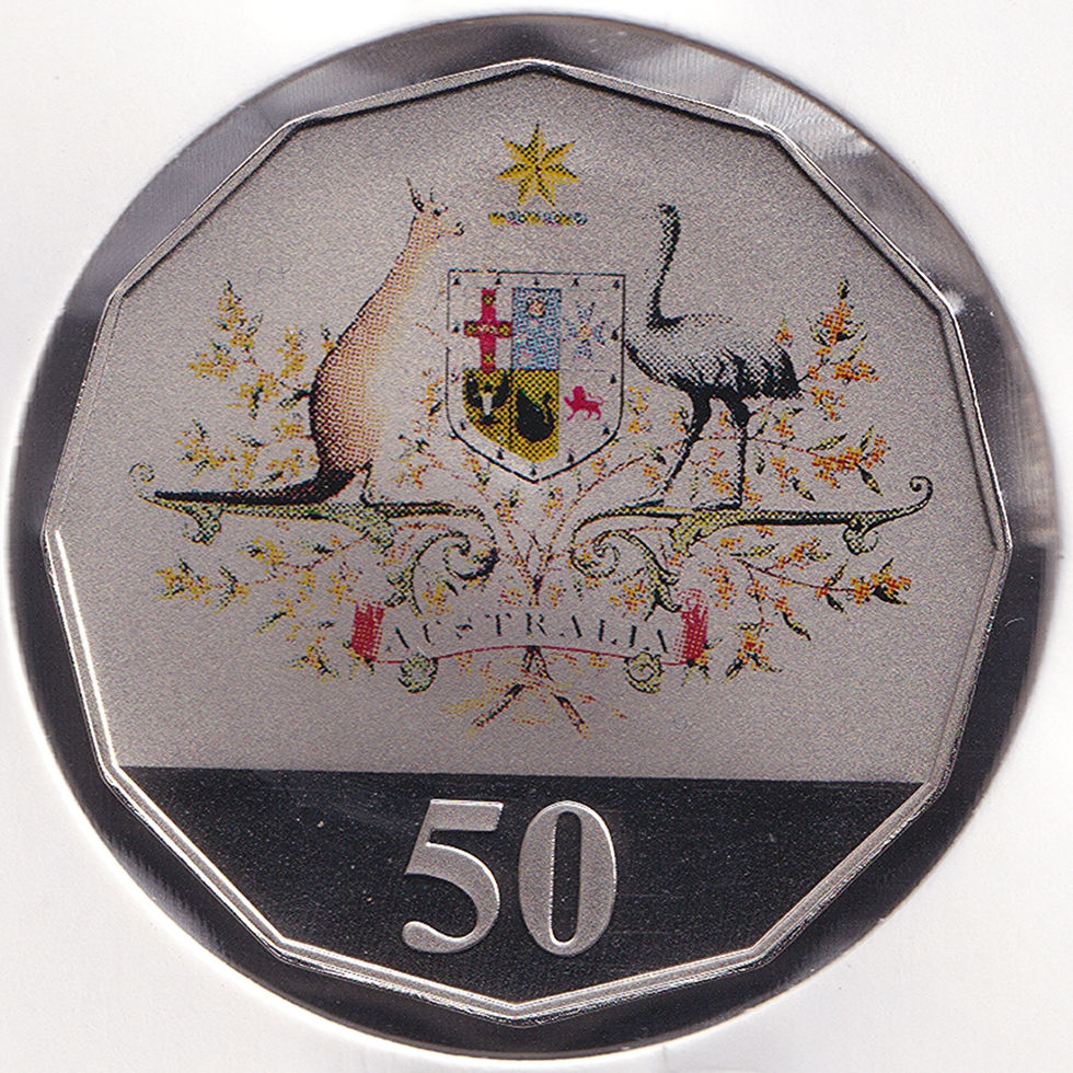 Australia 2001 Fifty Cents 50c Federation Proof