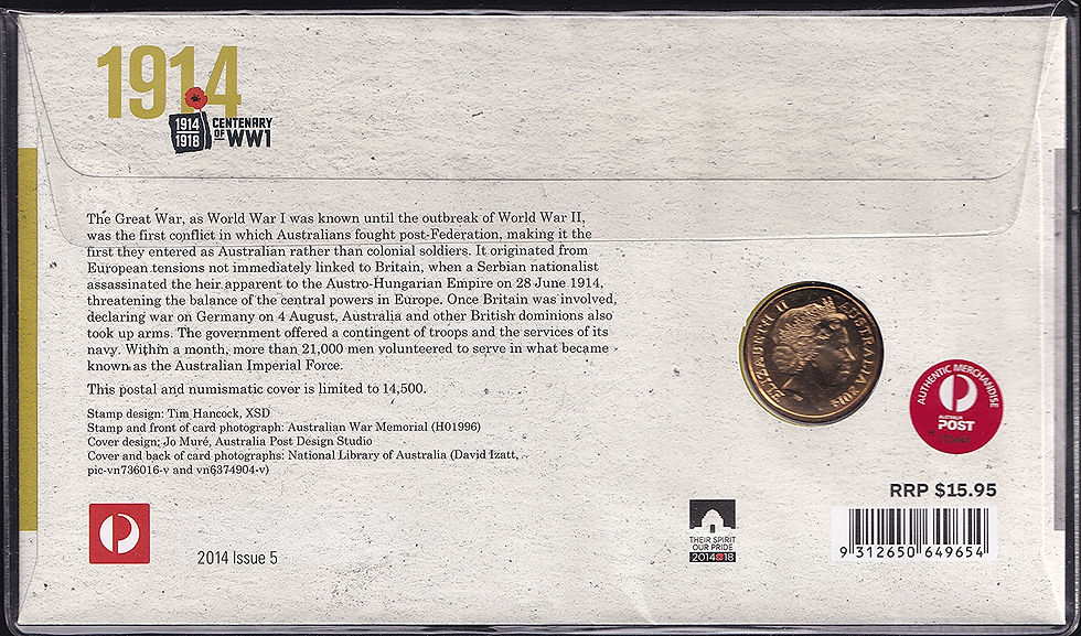 2014 Australia One Dollar PNC