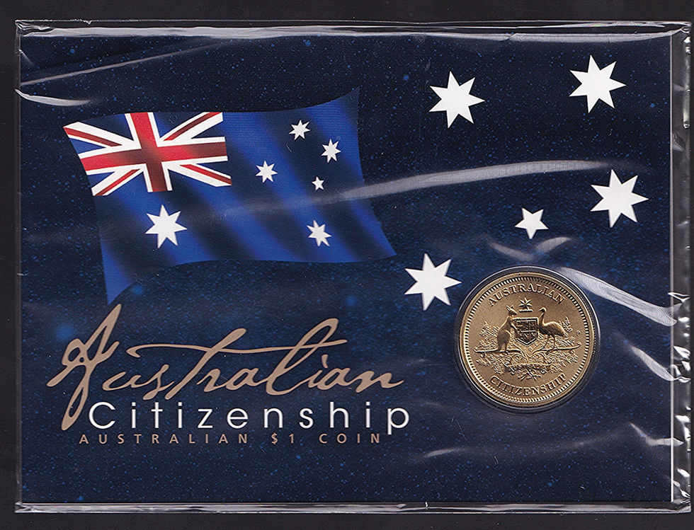 2015 Australia One Dollar Citizenship