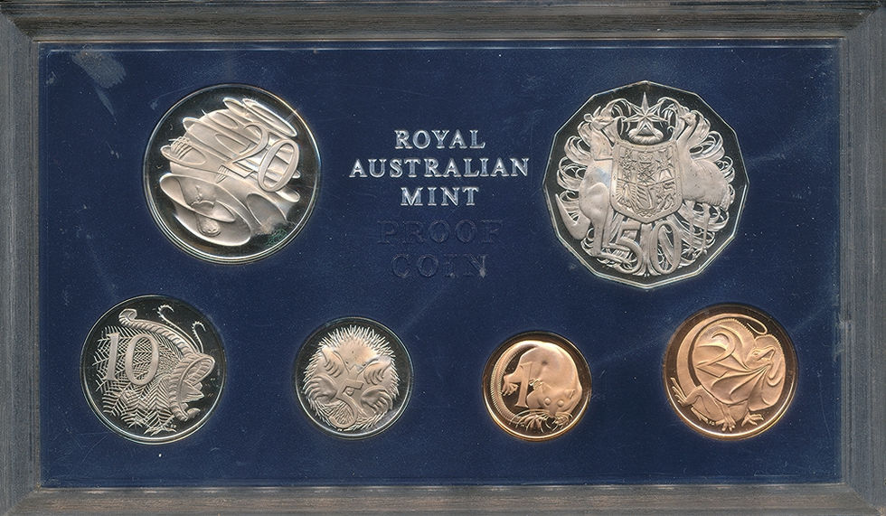 Australia 1969 Proof 6 Coin Set
