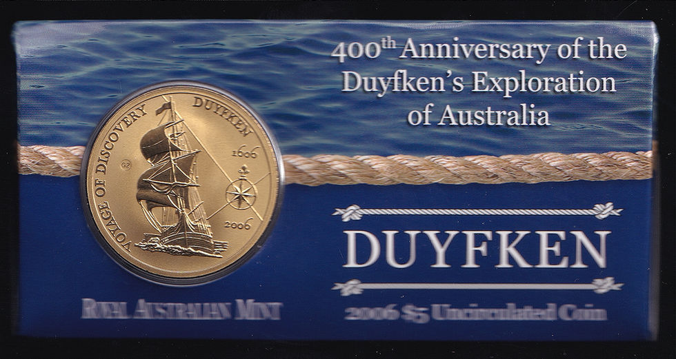 2006 Australia Five Dollar Duyfken's Exploration of Australia