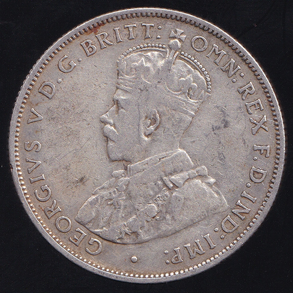 Australia 1935 One Florin 2/- George V