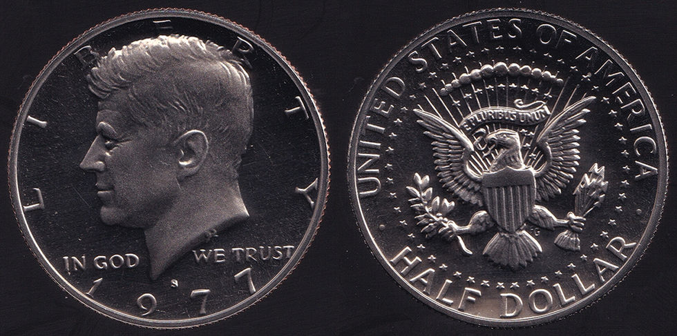 United States 1977-S Kennedy Half Dollar