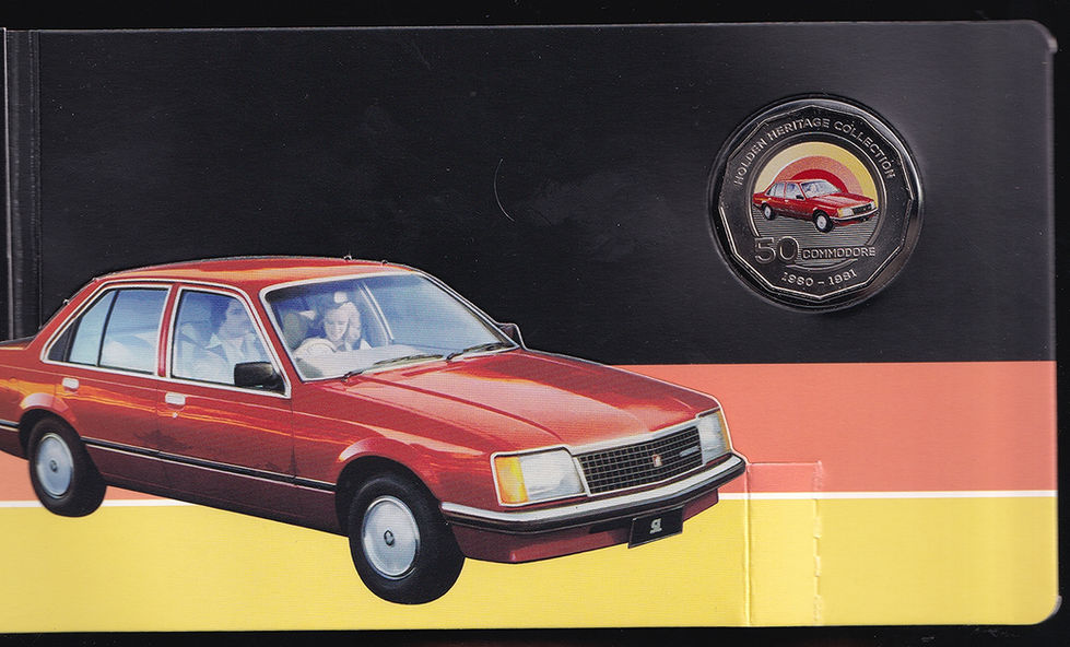 2016 Australia Fifty Cents Holden VC Commodore