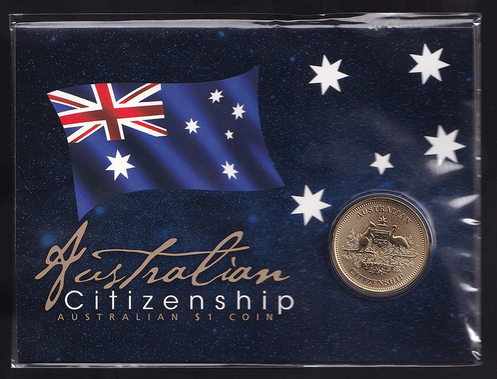 2017 Australia One Dollar Citizenship