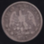 Mexico Second Republic 1883Pi H 50 Centavos