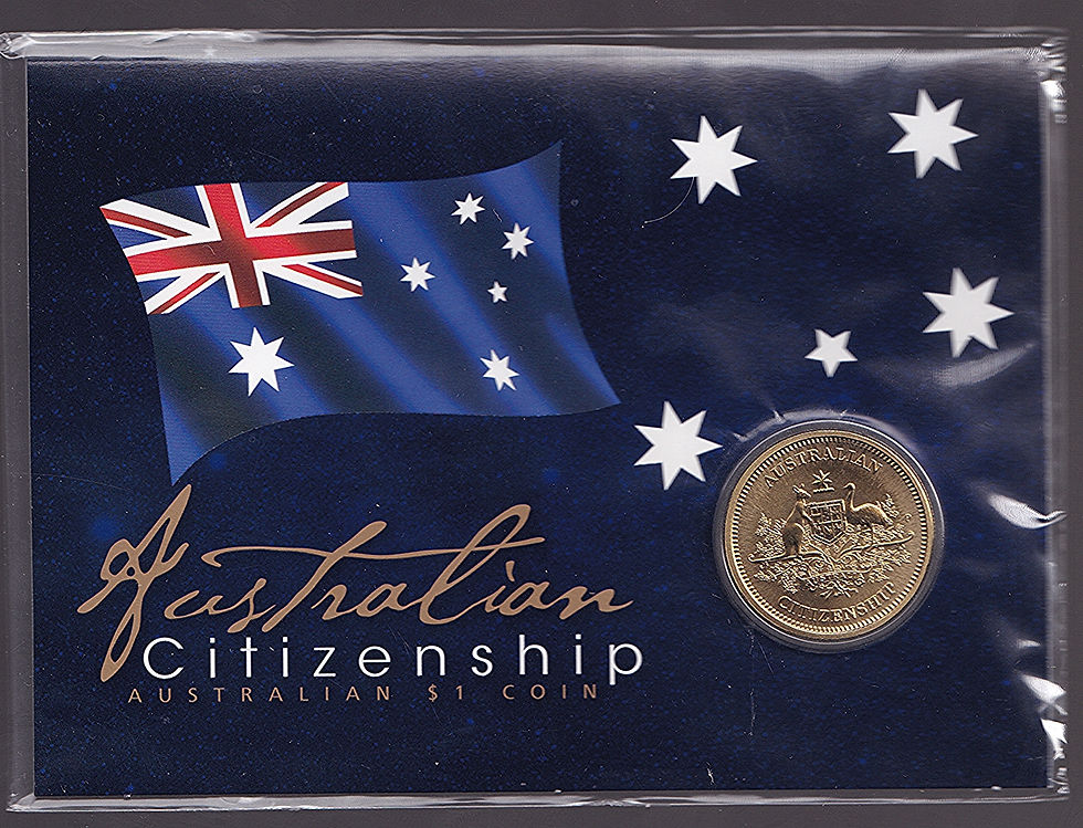 2011 Australia One Dollar Citizenship