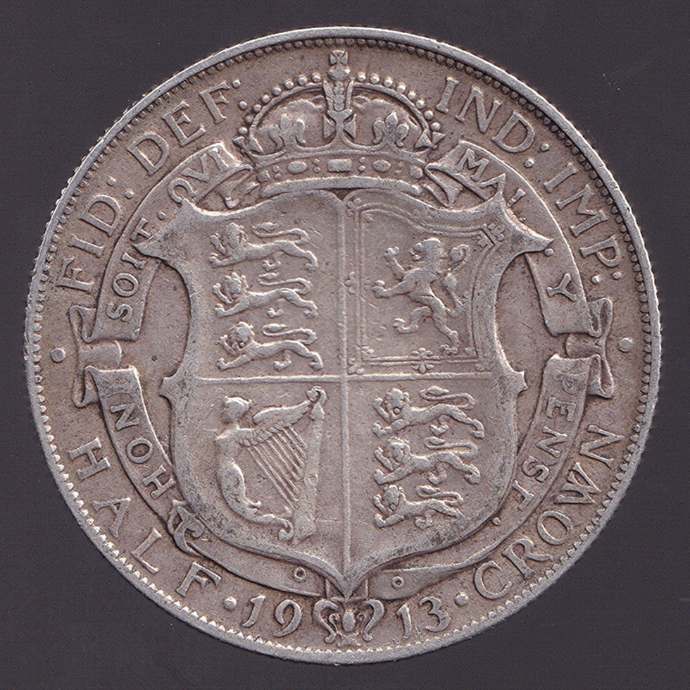 Great Britain 1913 Half Crown George V