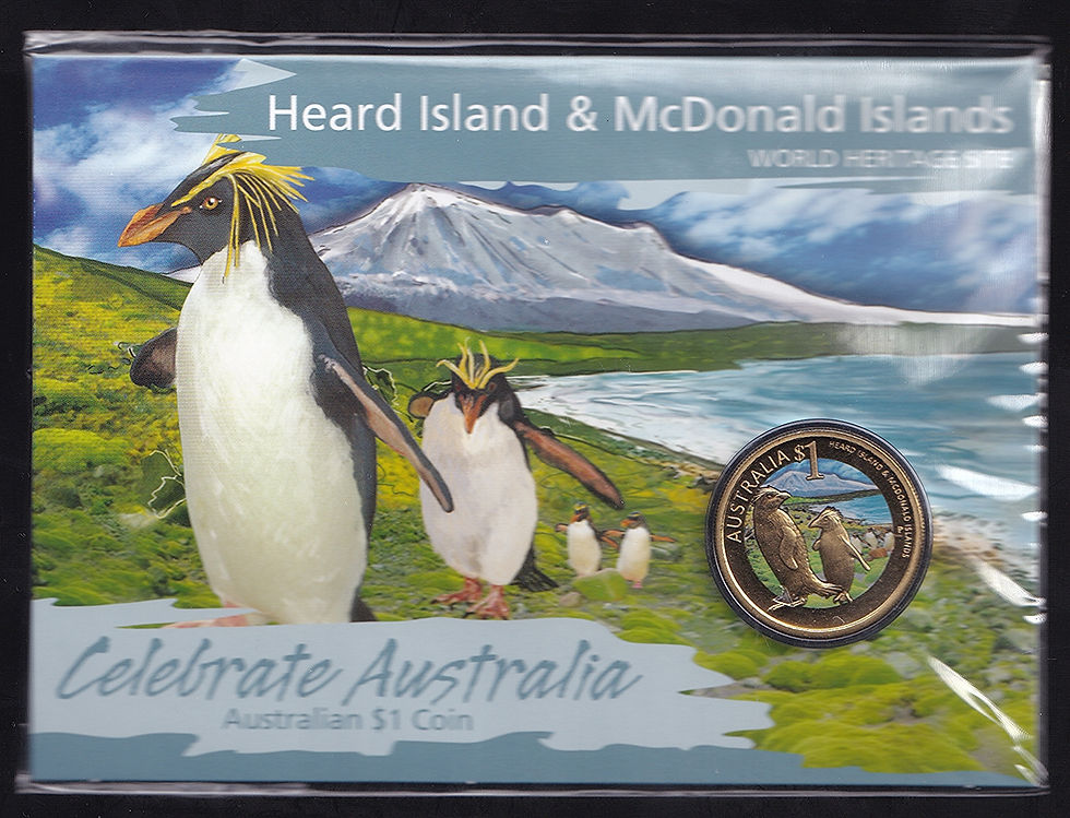 2010 Australia One Dollar Heard and McDonald Island