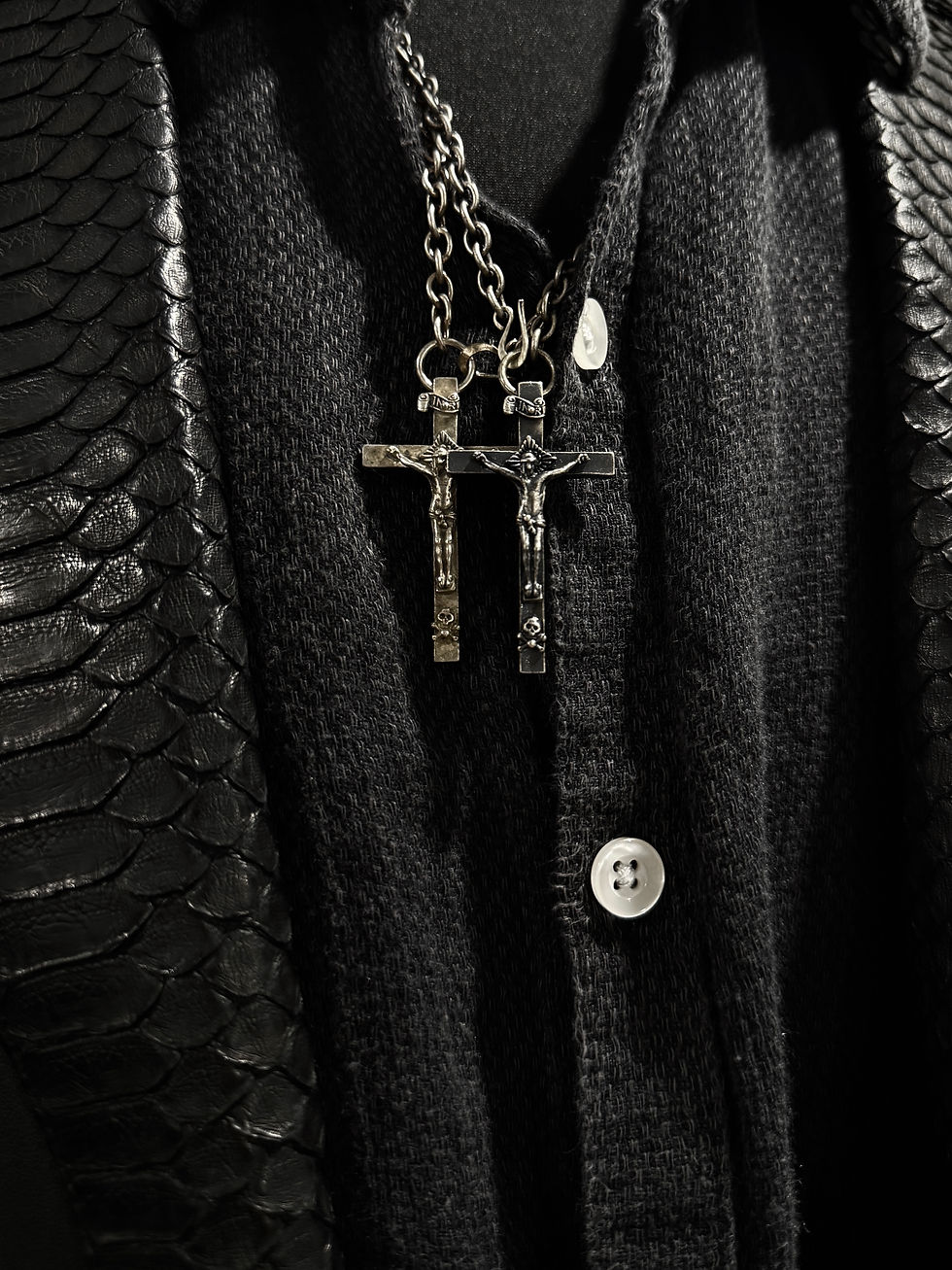 Thumbnail: Hyde’s Faith 2006 Tour - .925 Silver Crucifix Necklace 