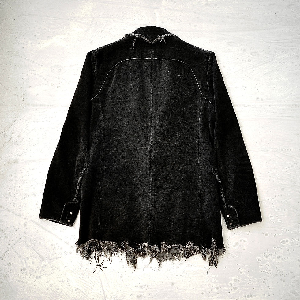 Thumbnail: Rise Rily - "Reaper-Cut" Fringed Tailored Jacket