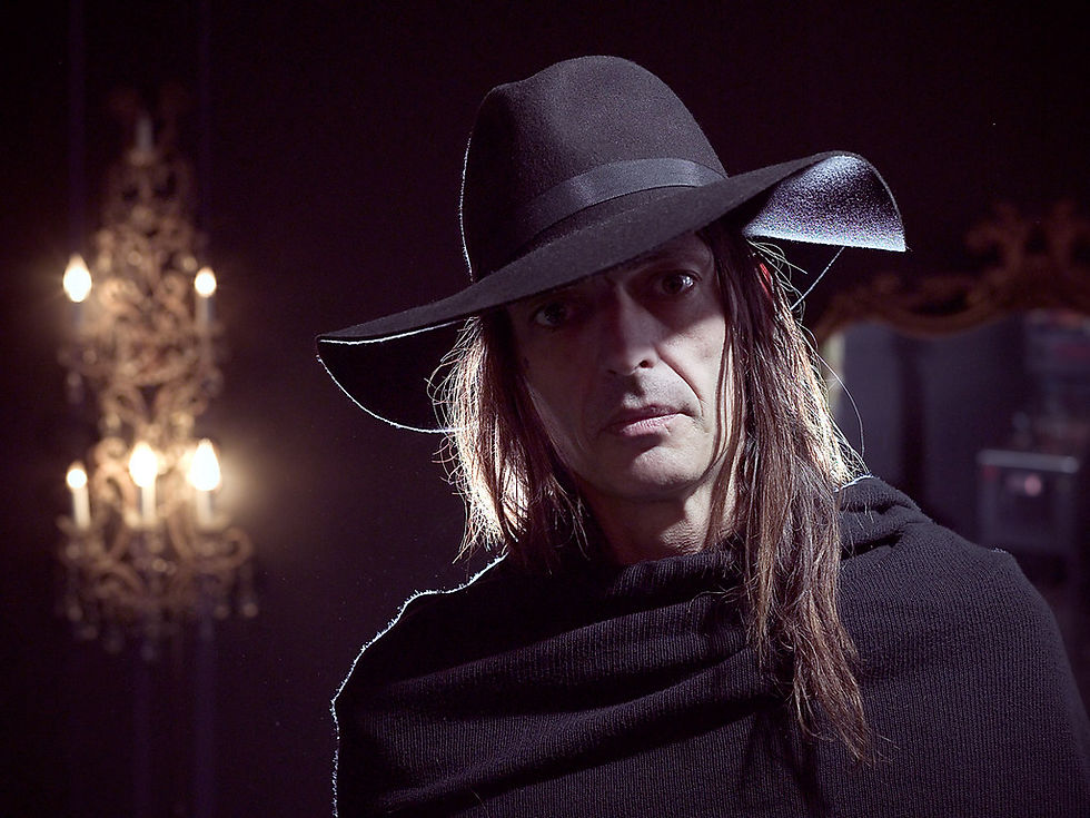 Thumbnail: Michel Berandi - 2000s Hybrid Reaper Cut Leather Jacket