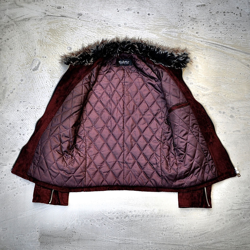 Thumbnail: Tornado Mart - Late 90s Micro-Suede Leopard Fur Jacket