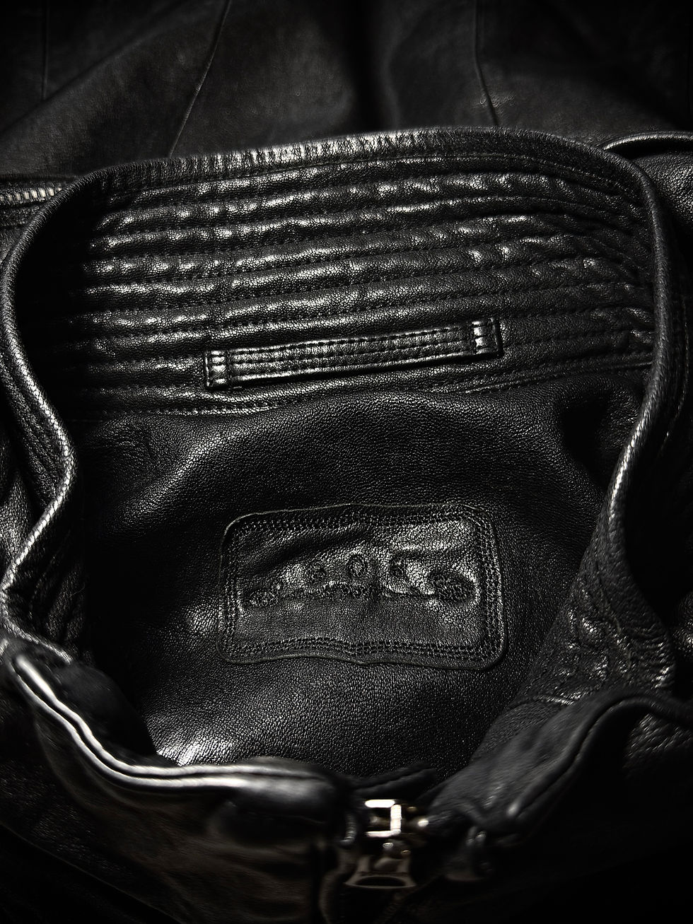 Thumbnail: GOA - Early 00s Goatskin Leather Raglan Bono Jacket
