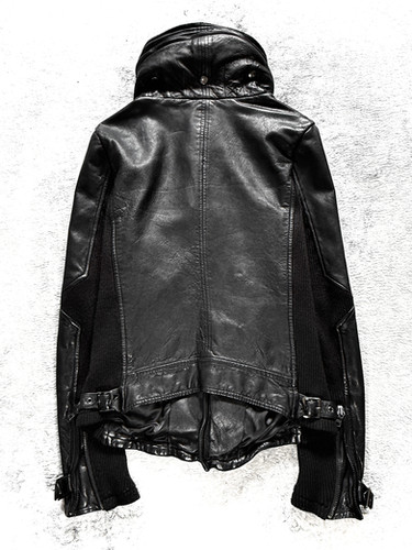 ジャケット・アウター Jonny wolf leather long parker Wolf Johnny GosuArchive.com] parker long leather wolf Jonny