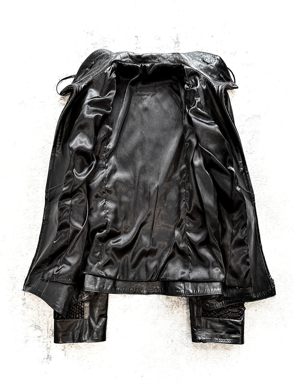 Thumbnail: Japanese Label - Python Embossed Fabric/Leather Hybrid Executioner Jacket