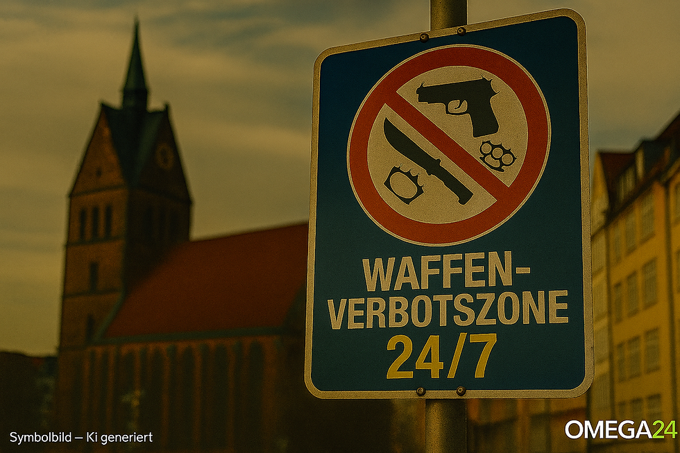 Stadt Hannover plant 24-Stunden-Waffenverbot in der Innenstadt