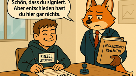 Einzelunterschrift ist nicht gleich Einzelentscheidung