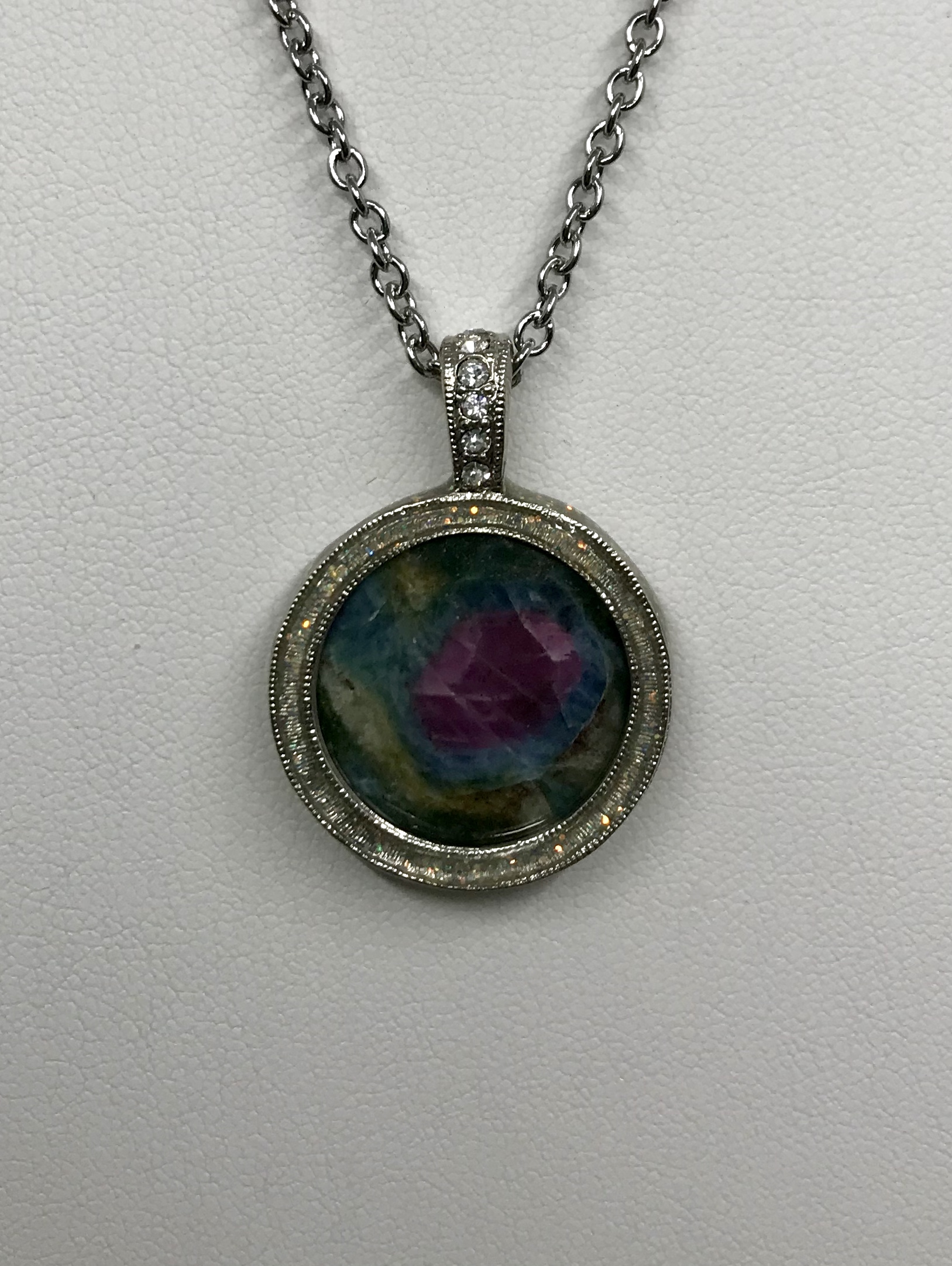 Ruby in Fuchsite