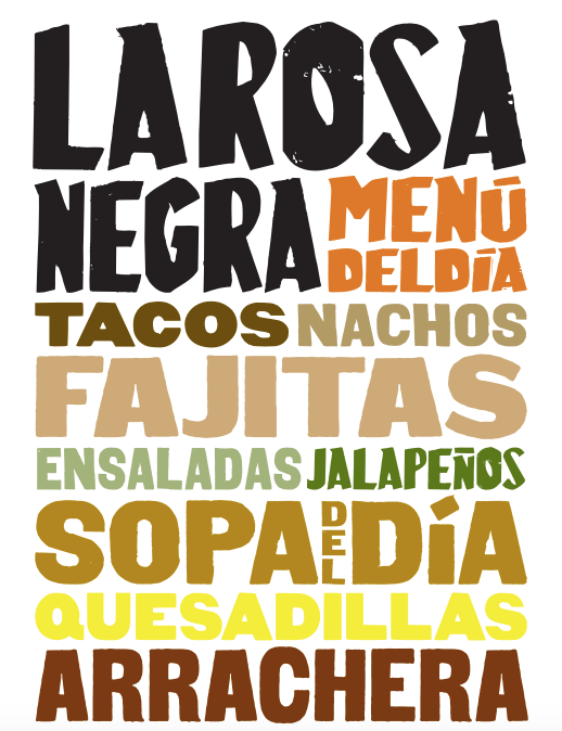 Menu Rosa del Raval