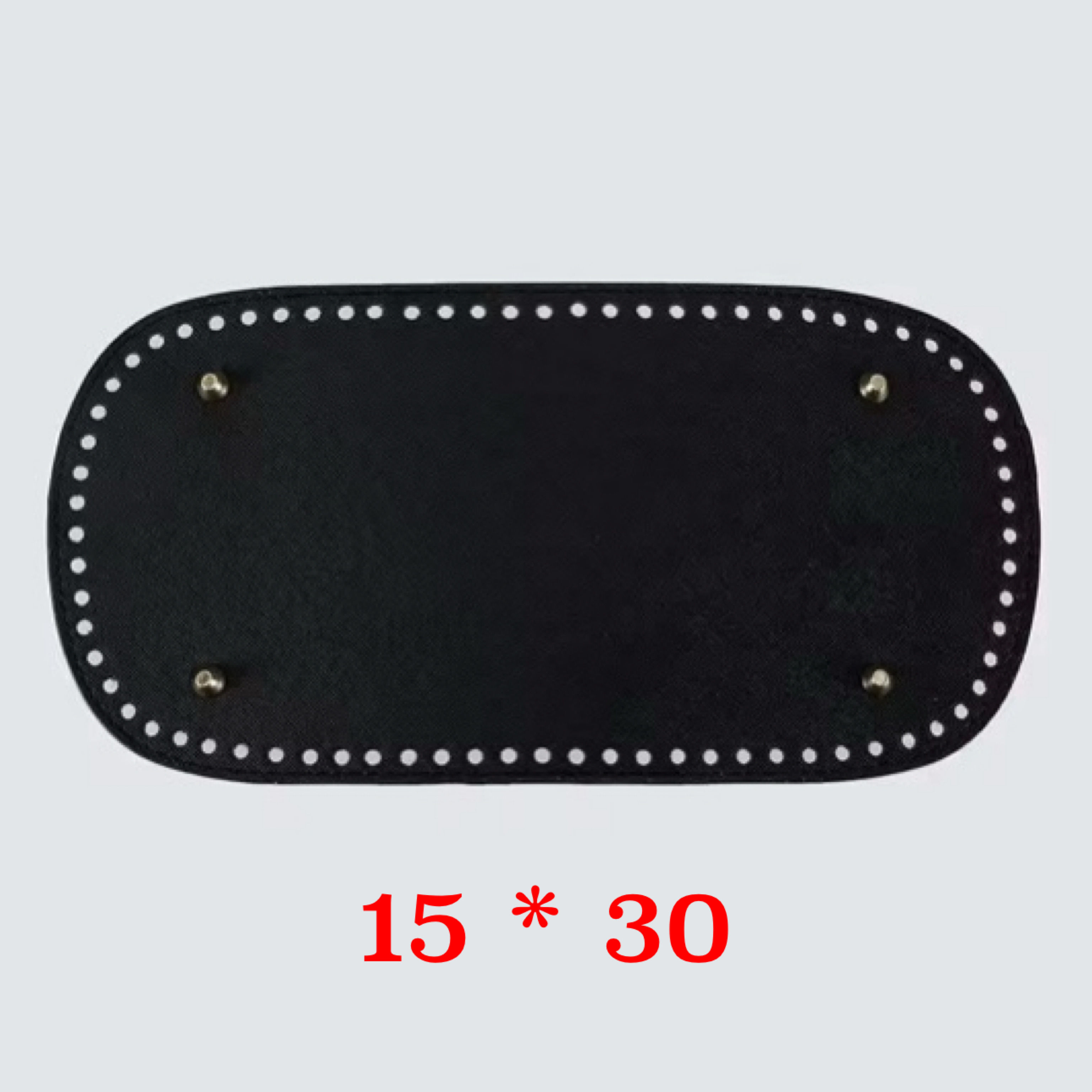 Bottom Leather bag accessory