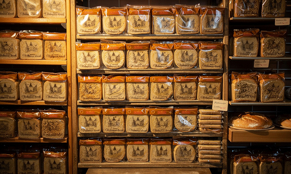 Thumbnail: Zachte Veluwse speculaas brok 45 stuks  --a400gram/st--