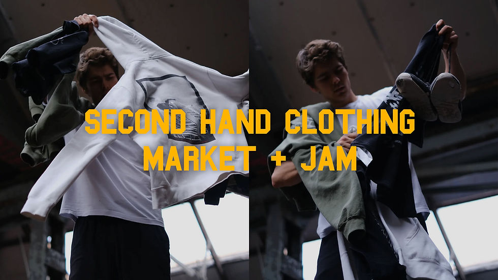 Second hand clothing jam
