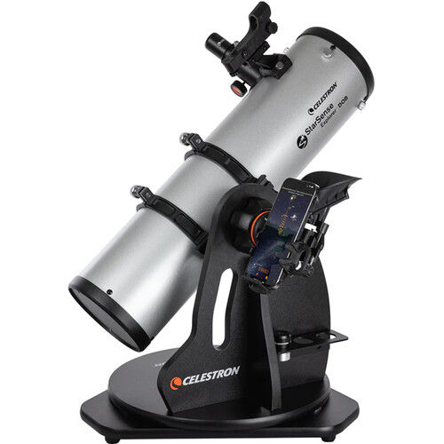 Thumbnail: Celestron StarSense 130 mm Tabletop Dobosnian Telescope side