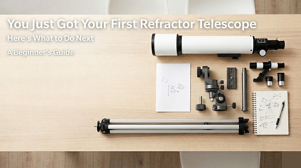 Refractor Telescope for Beginners: You Just Got One - Here's What to Do ...