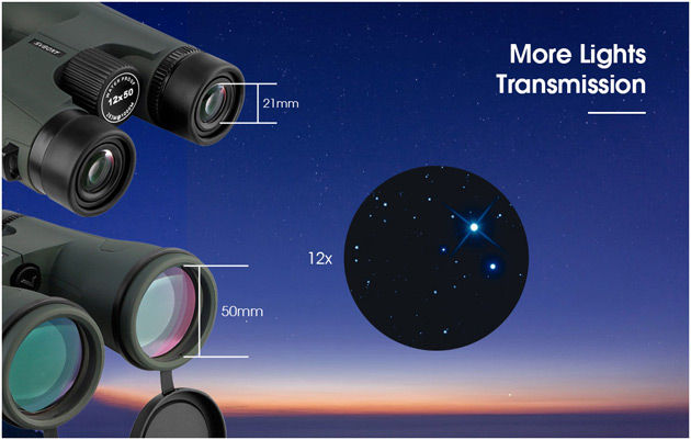 Thumbnail: SV Bony 10x50 Porro Binoculars - SV206 features