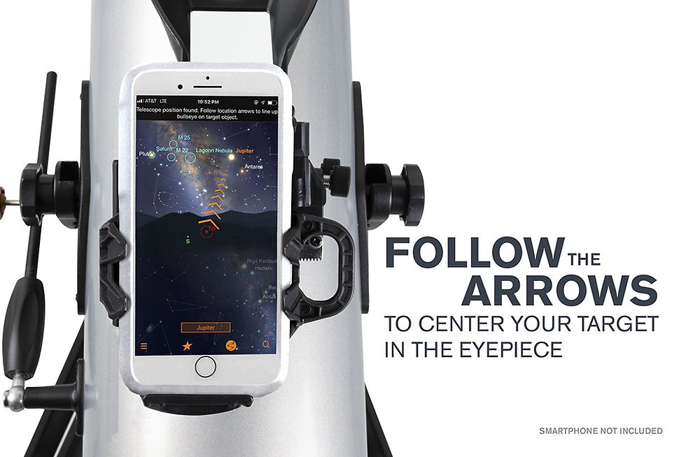 Thumbnail: Celestron StarSense Explorer LT 114AZ Reflector Telescope features