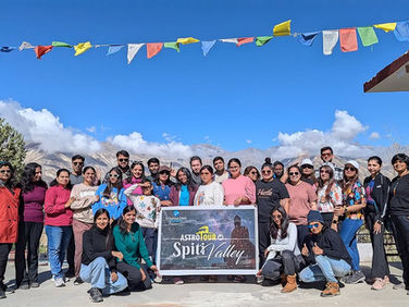 Group photo at Nako, Spiti Valley