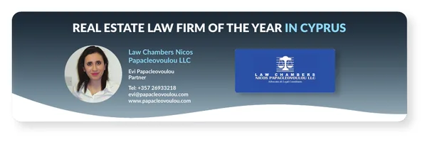 Global Law Experts Real Estate Law Firm of the Year in Cyprus 2025