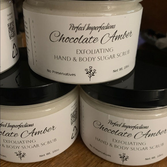 Thumbnail: Luxurious Chocolate Amber Exfoliating Sugar Scrub Handmade